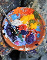 artist palette hand painted