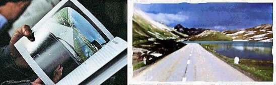 photos from books or magazines into handmade fine art from photo