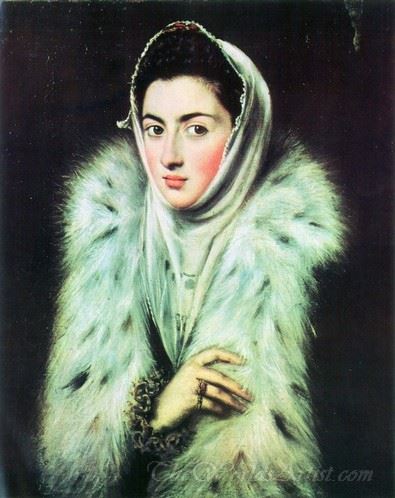 A Lady In A Fur Wrap