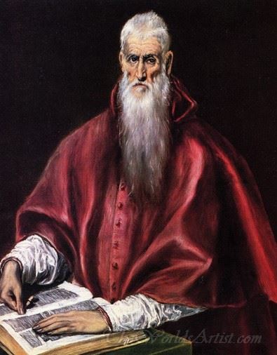 St Jerome As Cardinal