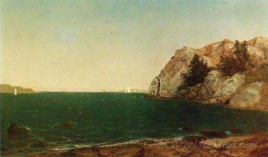 Entrance To Newport Harbor