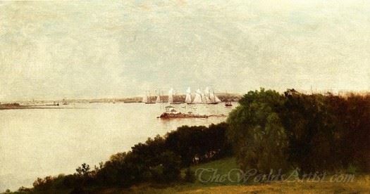 Newport Harbor And The Home Of Ida Lewis