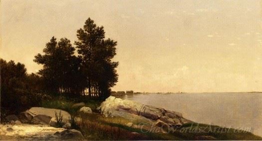 Study On Long Island Sound At Darien Connectucut