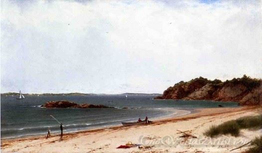View Of The Beach At Beverly Massachusetts