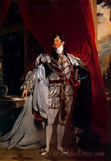 The Prince Regent Later George Iv Of England