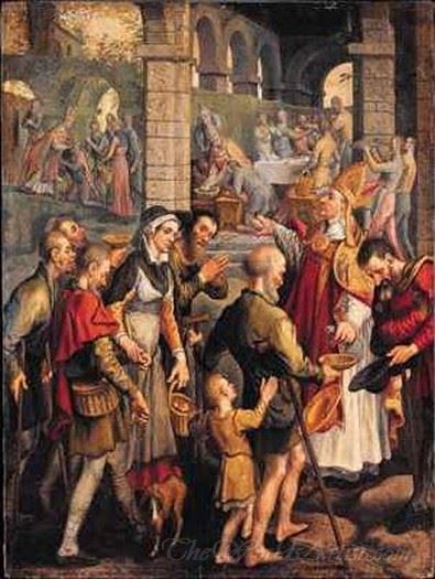 Scenes From The Life Of An Unidentified Bishop Saint