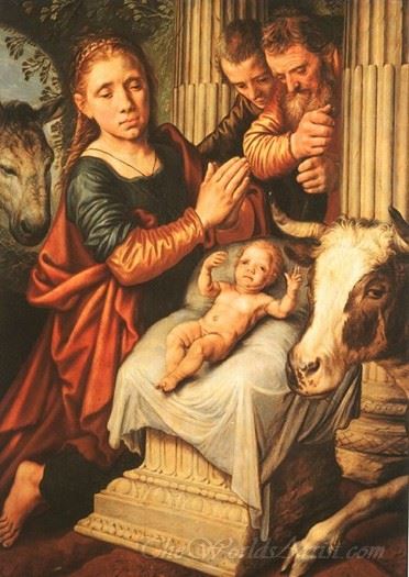 The Adoration Of The Shepherds