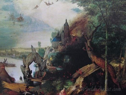 Landscape With The Temptation Of Saint Anthony