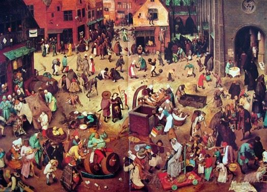 The Fight Between Carnival And Lent