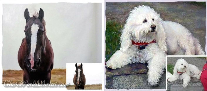 animal portraiture painting