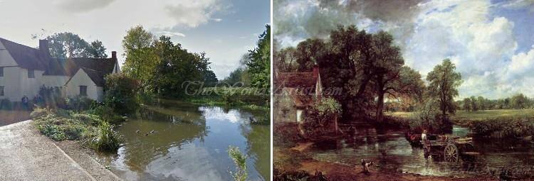 John Constable The Hay Wain Oil Painting.