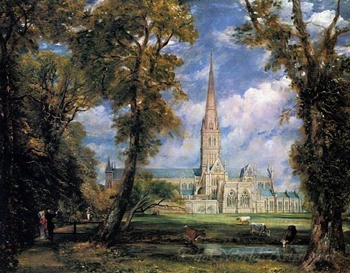 Salisbury Cathedral From The Bishops Grounds