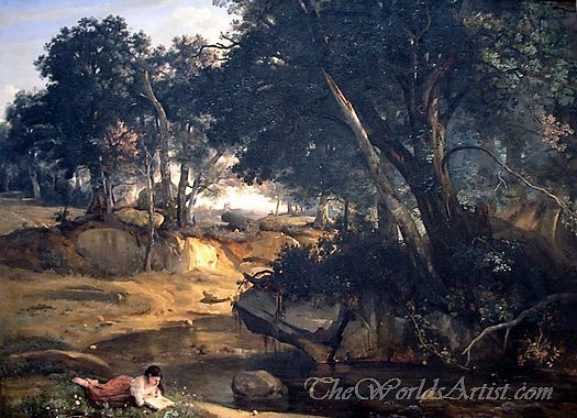 View Of The Forest Of Fontainebleau