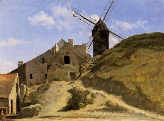 A Windmill In Montmartre