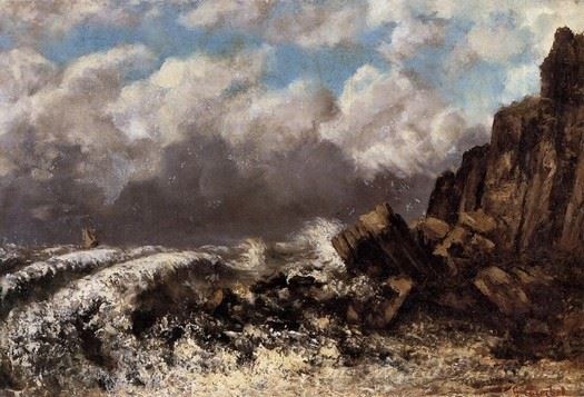 Seascape At Etretat