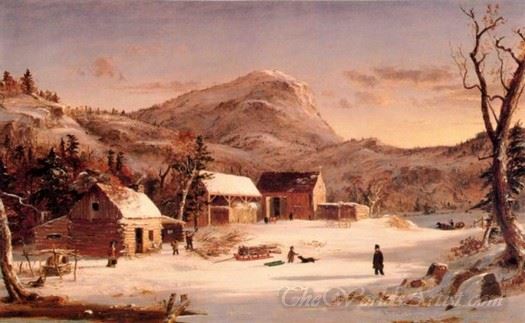 Winter In The Rockies