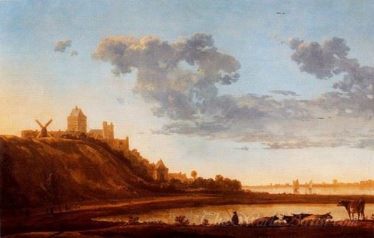 The Valkhof At Nijmegen From The East