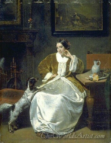 Portrait Of Madame Baradgen