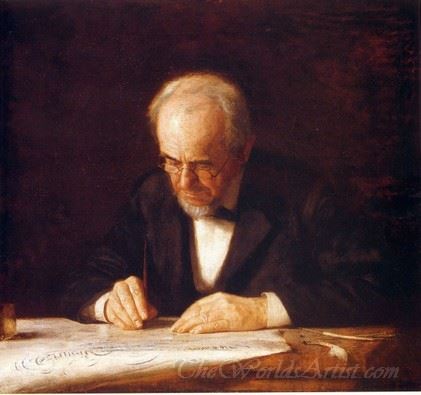 The Writing Master The Artist Father