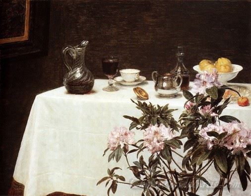 Still Life Corner Of A Table