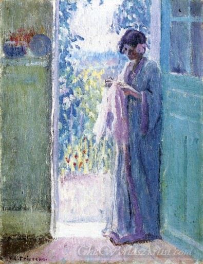 Woman In A Doorway