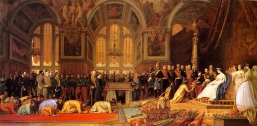 Reception Of The Siamese Ambassadors At Fontainebleau
