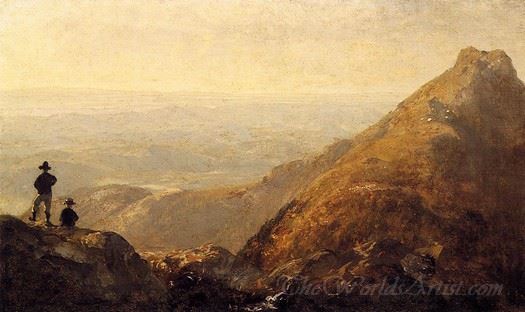 A Sketch Of Mansfield Mountain