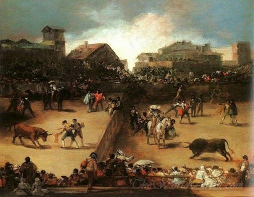 Bullfight In A Divided Ring 