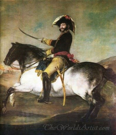 General Palafox With A Horse