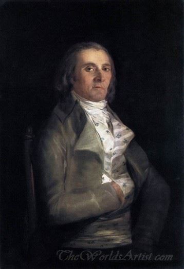 Portrait Of Andres Del Peral