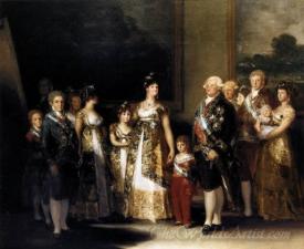 Charles Iv Of Spain And His Family 