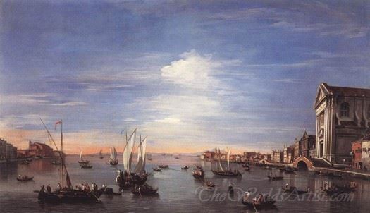 The Giudecca Canal With The Zattere