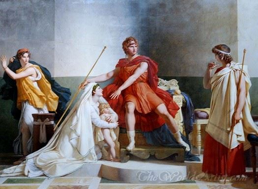 Andromaque And Pyrrhus (Andromache And Pyrrhus)