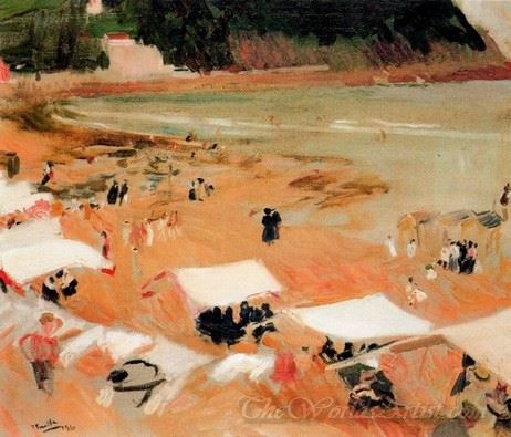 Beach Of Zarauz