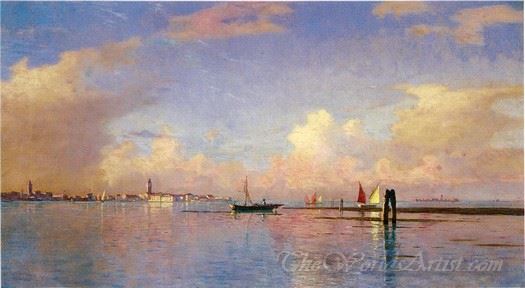 Sunset On The Grand Canal Venice