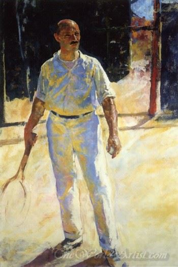 The Tennis Player