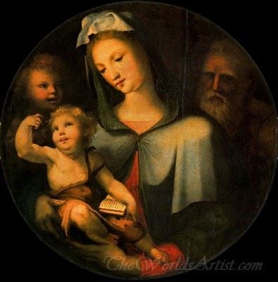 La Sagrada Familia Con San Juan Nino (The Holy Family With St John Child)