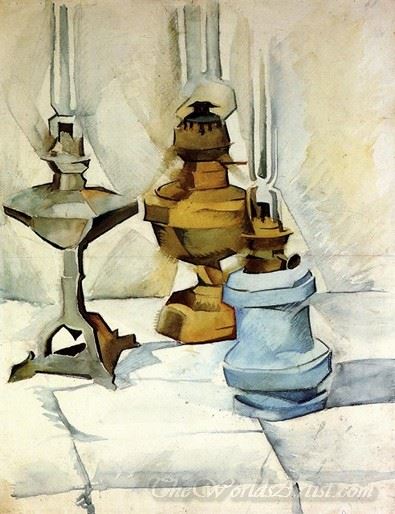 Three Lamps