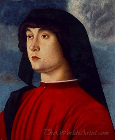 Portrait Of A Young Man In Red