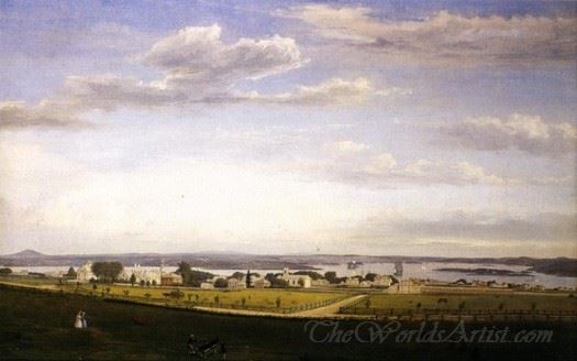 Castine From Fort George 