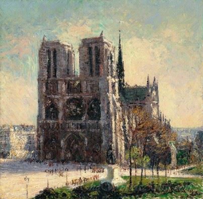 View Of Notre Dame Paris 