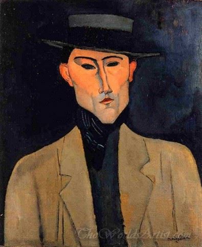 Portrait Of A Man With Hat Jose Pacheco