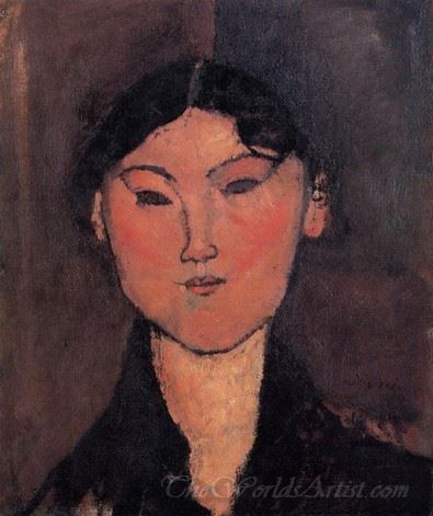 Womans Head Aka Rosalia