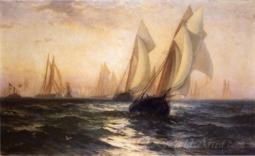 Livonia Vs Genesta Americas Cup 1871