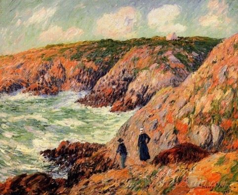 Cliffs Of Moelian Finistere