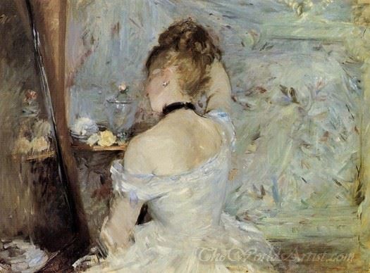 Lady At Her Toilette