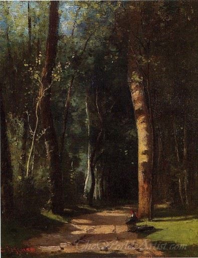 Road In A Forest