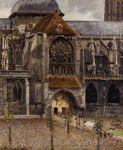 Portal Of The Church Saint Jacques Dieppe