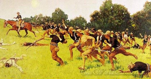 Charge Of The Rough Riders At San Juan Hill