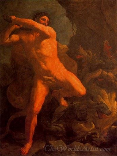 Hercules Vanquishing The Hydra